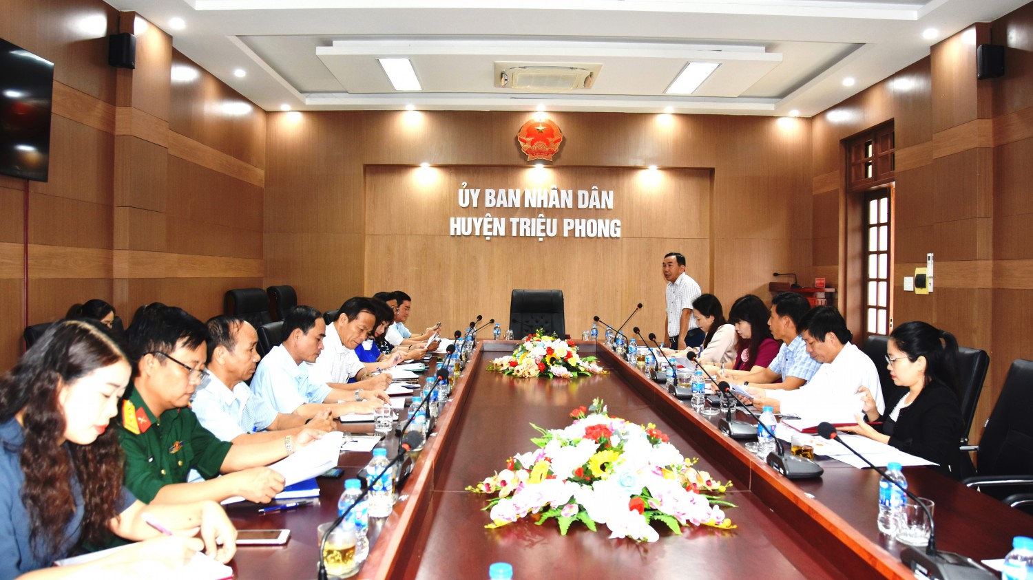 Ban Văn hoá - Xã hội HĐND tỉnh làm việc với huyện Triệu Phong