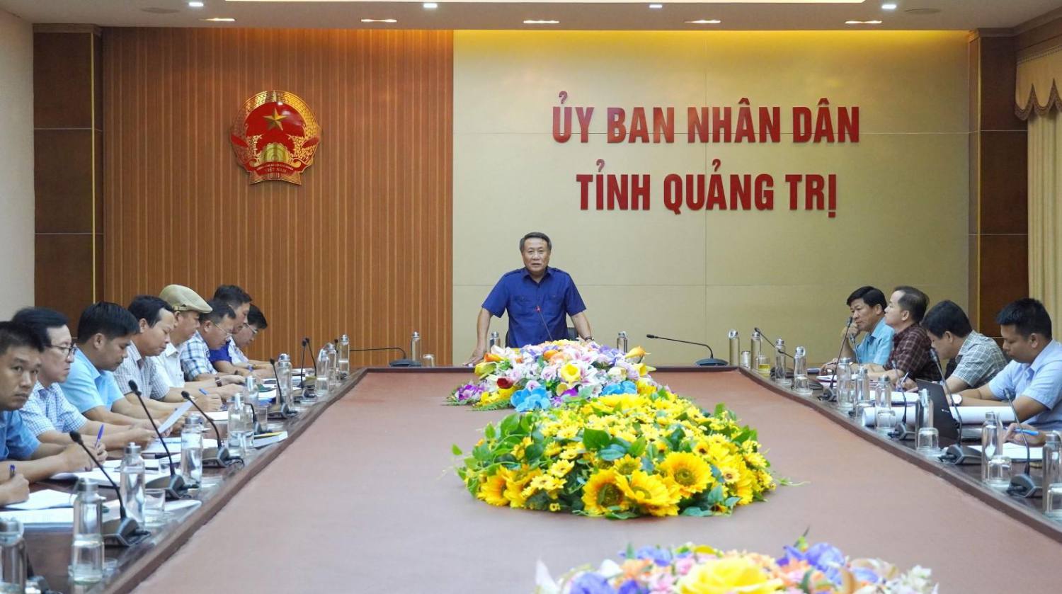 UBND tỉnh giải quyết một số vướng mắc liên quan đến dự án Cảng hàng không Quảng Trị